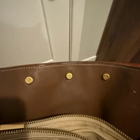 Tory Burch Lee Radziwill Black and Brown Shoulder Bag - Picture 14 of 14